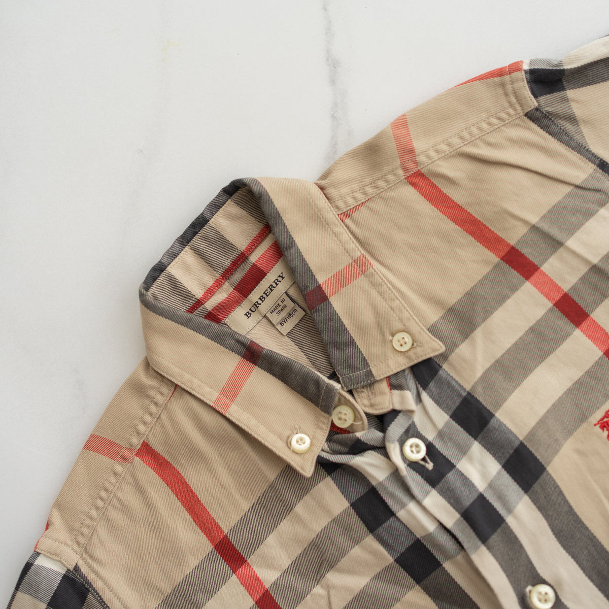 6y top Burberry Shirt