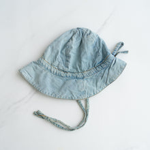 Load image into Gallery viewer, Nature Baby Denim Sunhat (6M-2Y)
