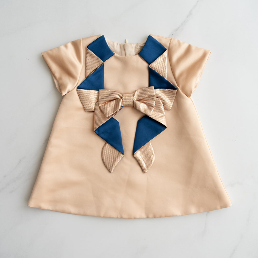 Hucklebones London Bow Dress (3M)