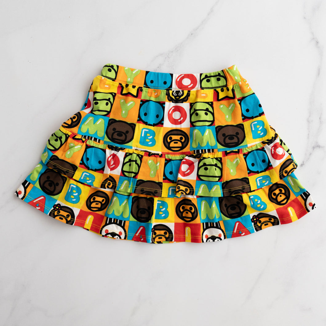 BAPE Milo Friends Block Skirt (5-6Y)