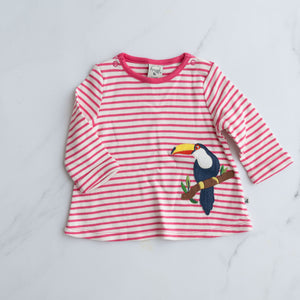 Frugi Parrot Top (3-6M)