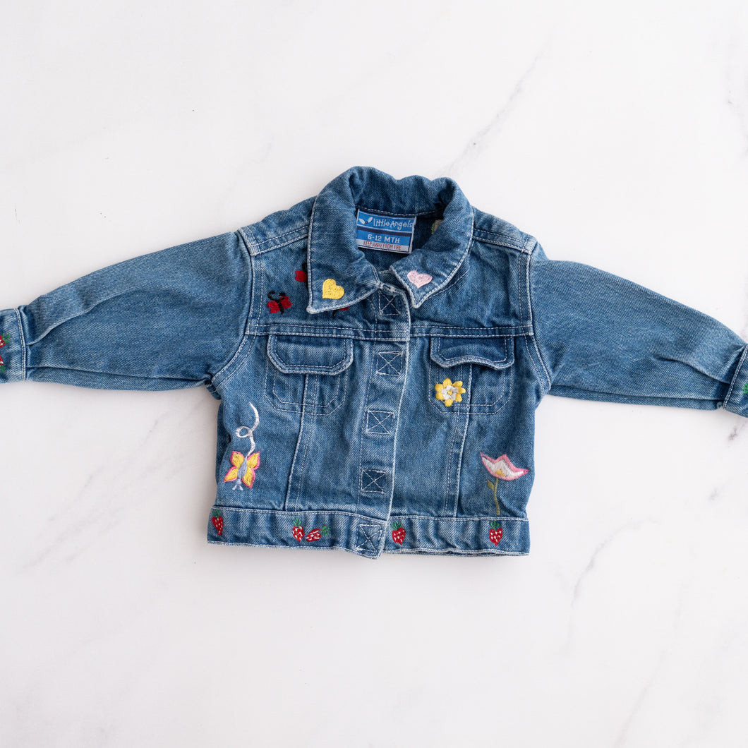 Embroidered Denim Jacket (0-6M)