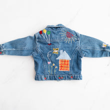 Load image into Gallery viewer, Embroidered Denim Jacket (0-6M)
