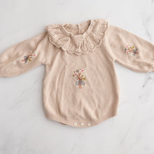 Load image into Gallery viewer, Bouquet Knit Romper (2Y)
