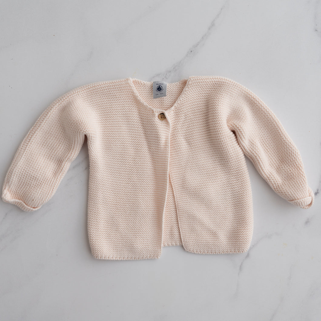 Petit Bateau Cotton Cardigan (12-18M)