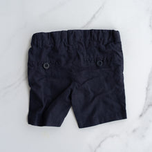 Load image into Gallery viewer, Navy Linen Blend Shorts (1Y)
