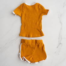 Load image into Gallery viewer, Mustard Ribbed Set (6-12M)
