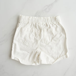 White Paperbag Shorts (7Y)