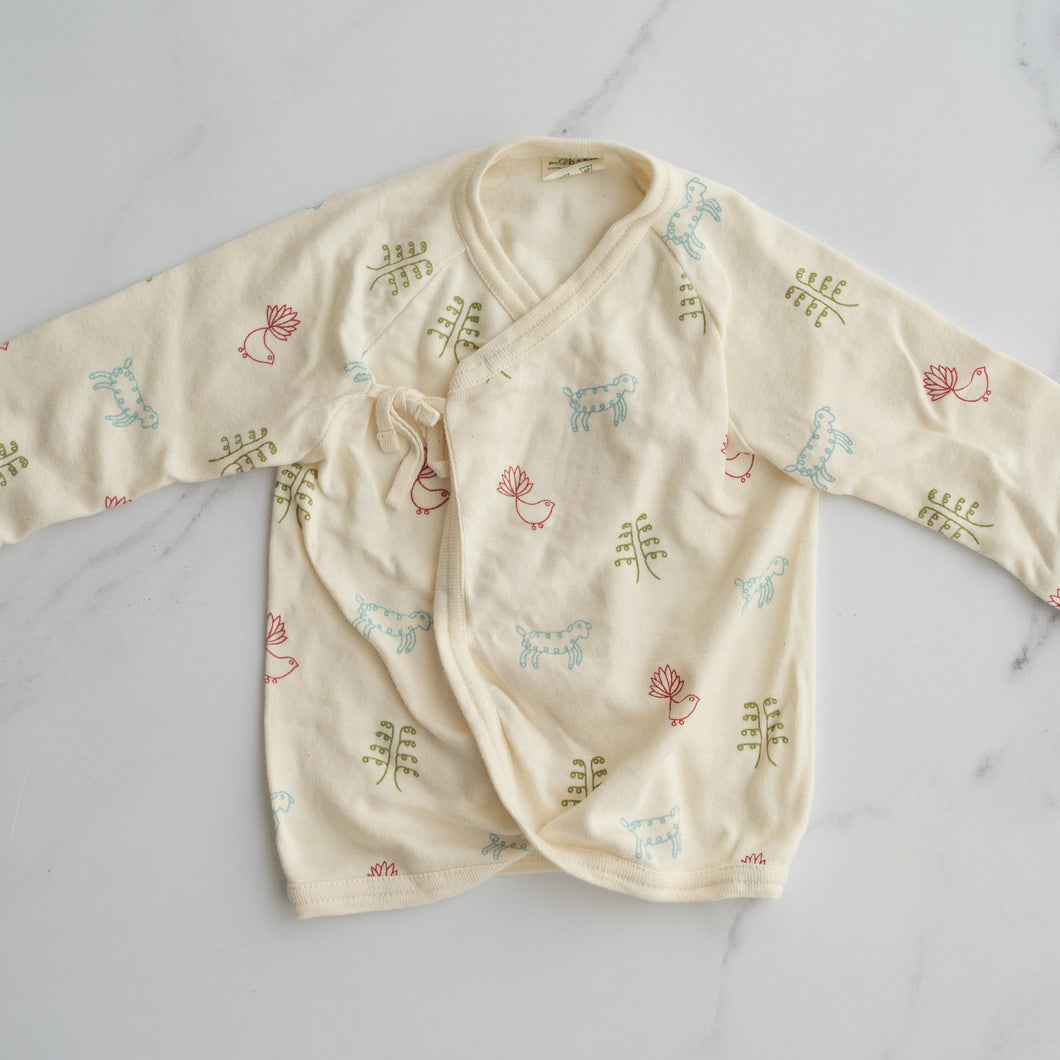 Nature Baby Wrap Cardigan (3-6M)