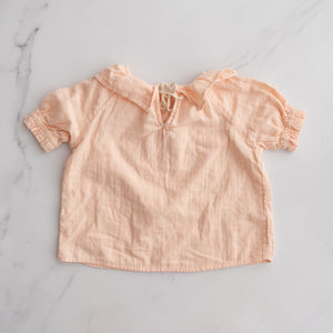 Liilu Organic Peach Blouse (2-3Y)