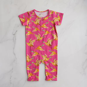 Cheeky Chickadee Romper (2Y)