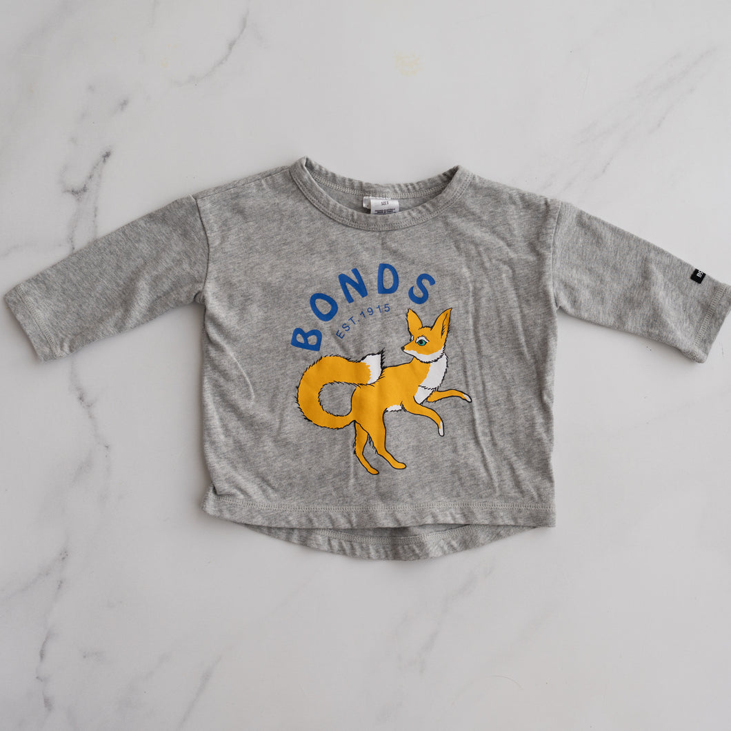 Bonds Fox Top (6-12M)