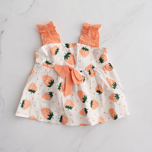 Strawberry Peach Top (3-4Y)