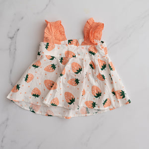 Strawberry Peach Top (3-4Y)