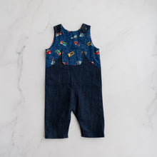 Load image into Gallery viewer, Handmade Denim Vehicle Overalls (1Y)
