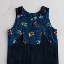 Load image into Gallery viewer, Handmade Denim Vehicle Overalls (1Y)
