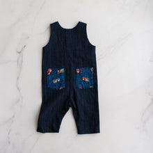 Load image into Gallery viewer, Handmade Denim Vehicle Overalls (1Y)
