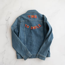 Load image into Gallery viewer, Bonton Time to Smile Denim Jacket (8-10Y)
