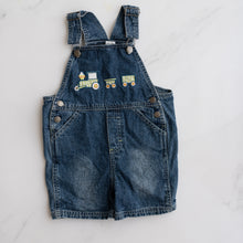 Load image into Gallery viewer, Retro Train Shortalls (2Y)
