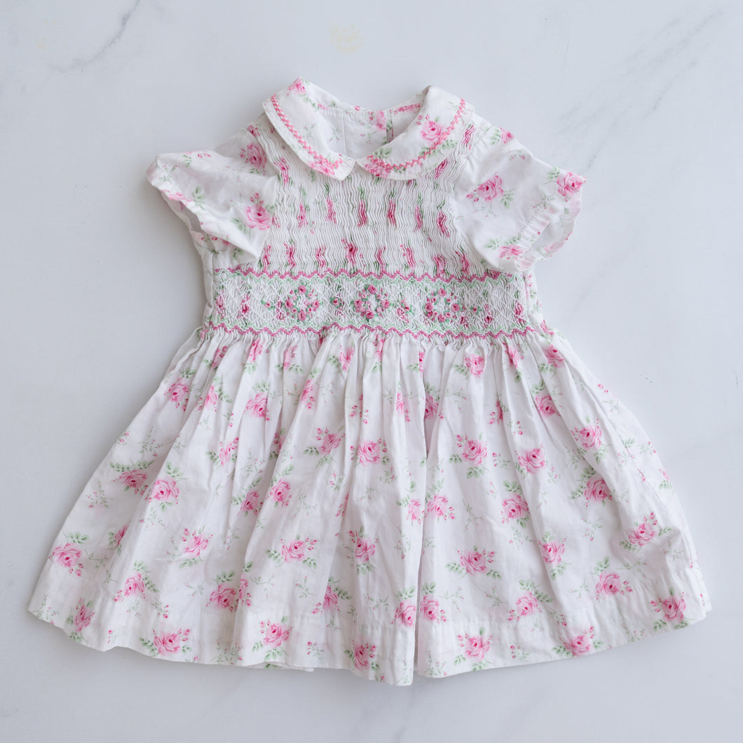 M&S Smocked Dress (12-18M)