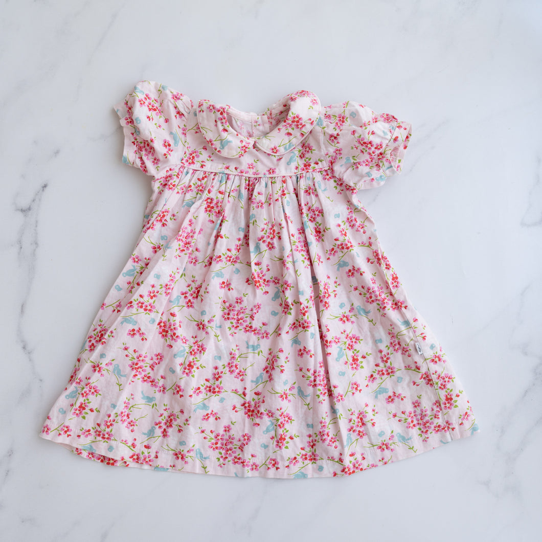 NZ Made Floral Dress (1-2Y)