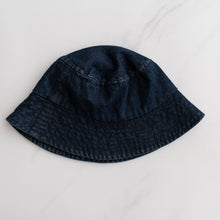 Load image into Gallery viewer, Dark Denim Bucket Hat (6Y+)
