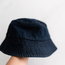 Load image into Gallery viewer, Dark Denim Bucket Hat (6Y+)
