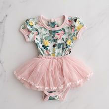 Load image into Gallery viewer, RYB Tutu Floral Onesie (3-6M)
