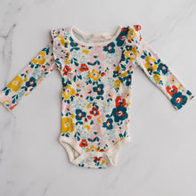 Load image into Gallery viewer, Okie Dokie Floral Onesie (6M
