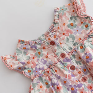 David Jones Floral Romper (6-12M)