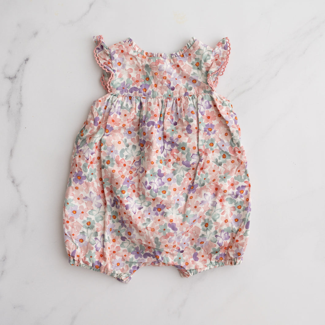 David Jones Floral Romper (6-12M)