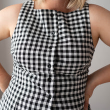 Load image into Gallery viewer, Atmos &amp; Here Gingham Vest (12-14)
