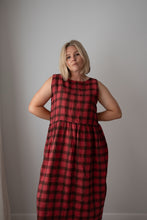 Load image into Gallery viewer, Widdess Check Dress (12-14)
