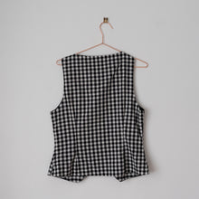 Load image into Gallery viewer, Atmos &amp; Here Gingham Vest (12-14)
