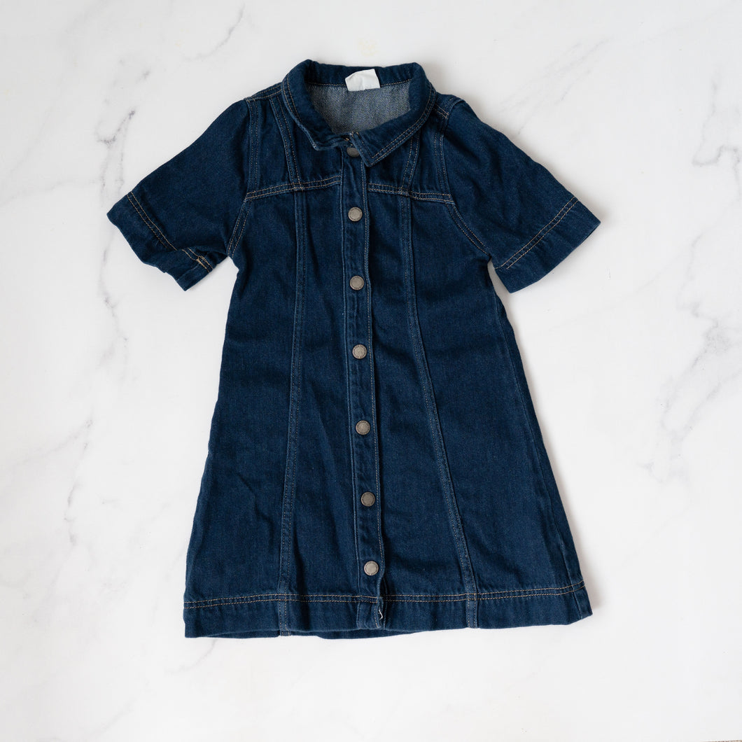 Cotton On Denim Shirt Dress (8Y)