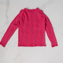 Load image into Gallery viewer, Retro Ribbed Oshkosh Top (6Y)
