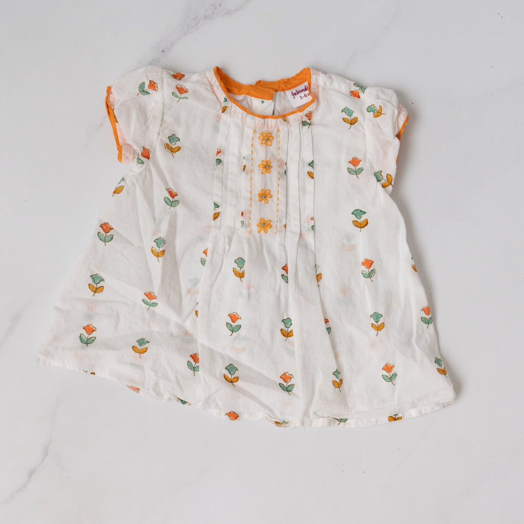 Sweet Floral Blouse (3-6M)