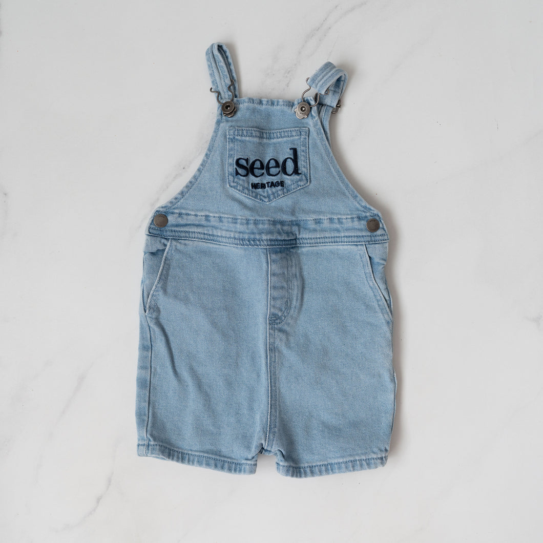 Seed Denim Shortalls (12-18M)