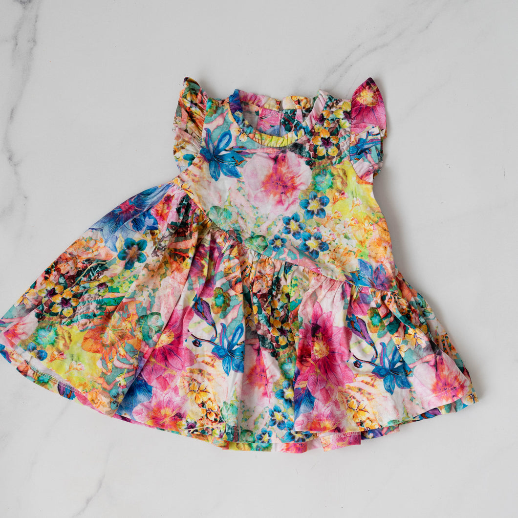 Next Floral Dress (6M-2Y)