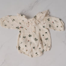 Load image into Gallery viewer, Sweet Muslin Romper (3-6M)
