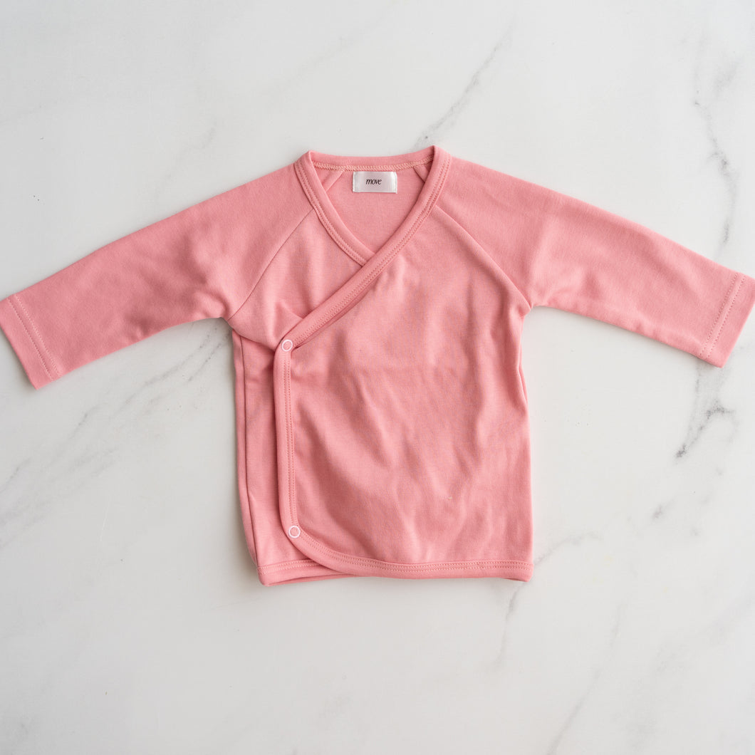 Pink Organic Cotton Cardigan (3-6M)
