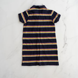 Next Striped Polo Dress (4Y)