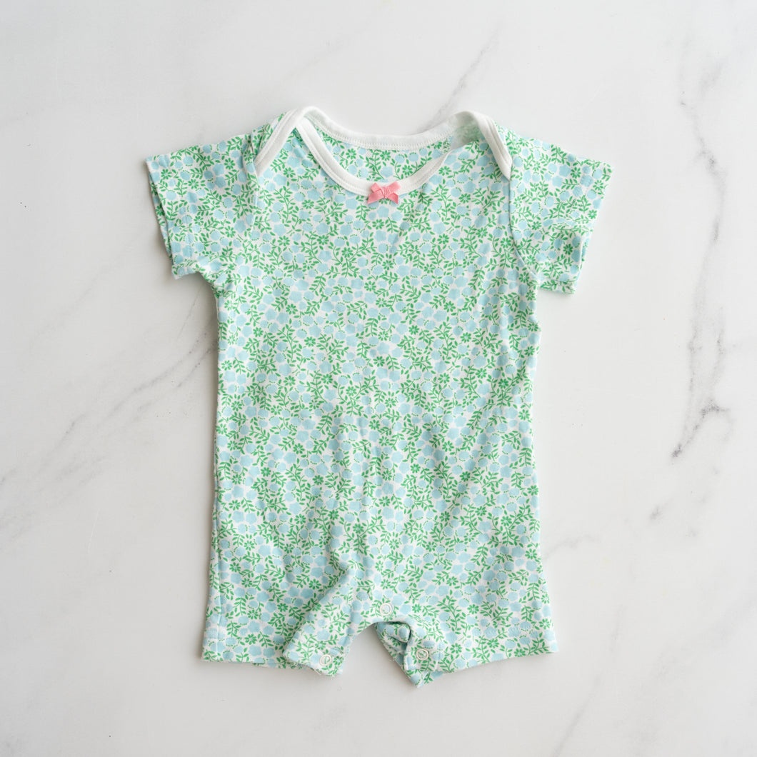 Whimsy Floral Onesie (3-6M)