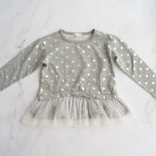 Load image into Gallery viewer, Crewcuts Polka Dot Ruffle Jumper (6-7Y)
