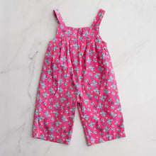 Load image into Gallery viewer, Retro Floral Overalls (2Y)
