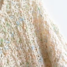 Load image into Gallery viewer, Pastel &amp; Gold Fleck Mohair Jumper (8-12)

