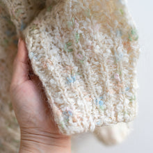 Load image into Gallery viewer, Pastel &amp; Gold Fleck Mohair Jumper (8-12)

