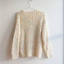 Load image into Gallery viewer, Pastel &amp; Gold Fleck Mohair Jumper (8-12)
