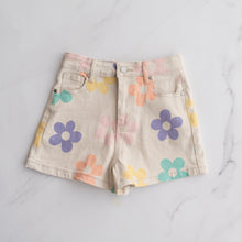 Load image into Gallery viewer, Tilii Flower Denim Shorts (10Y)

