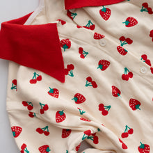 Load image into Gallery viewer, Strawberry Cherry Jumper (6-7Y)
